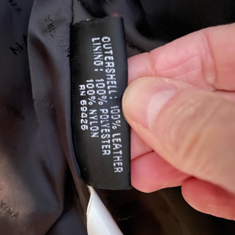 Wilsons Leather Distressed Brown Jacket - Picture 5 of 6